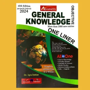General Knowledge Objective One Liner by Dr. Iqra Imtiaz