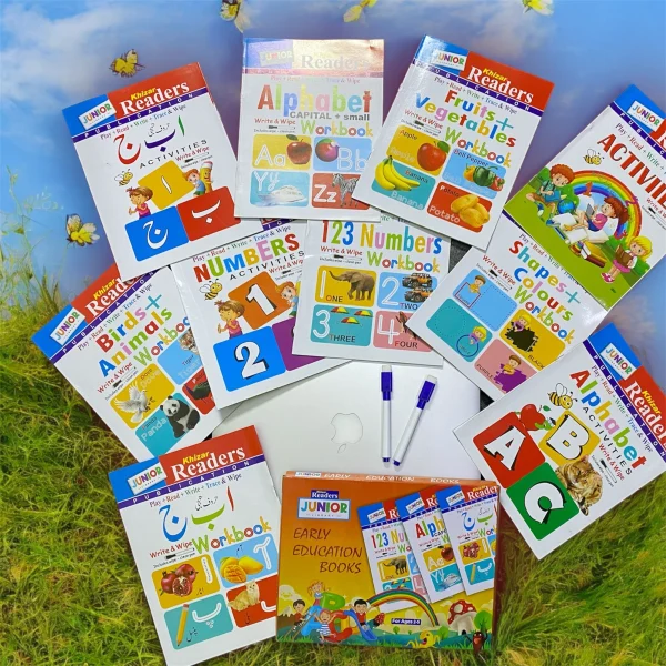 10 Write & Wipe Children Books Set - Image 3